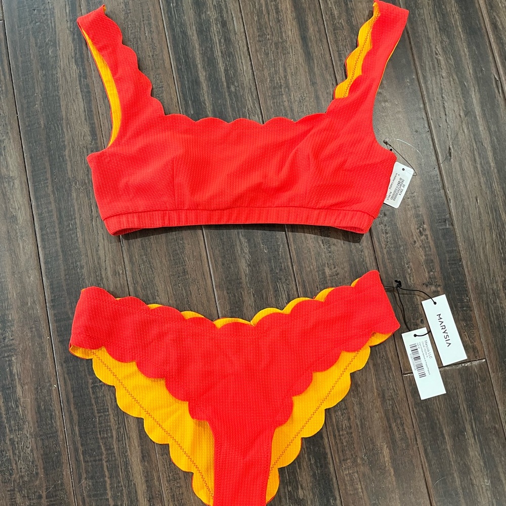 Marysia new with tags reversible bikini